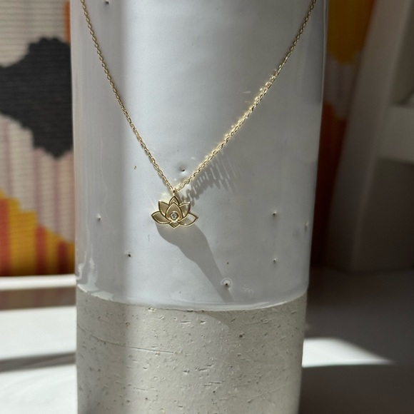 Certified 0,02 ct. Diamond 14K Necklace NEW with giftbox! FOR VALENTINE’S DAY♥️ - Picture 3 of 7